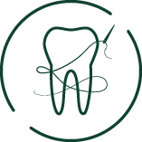 Icono de diente que representa cirugía oral